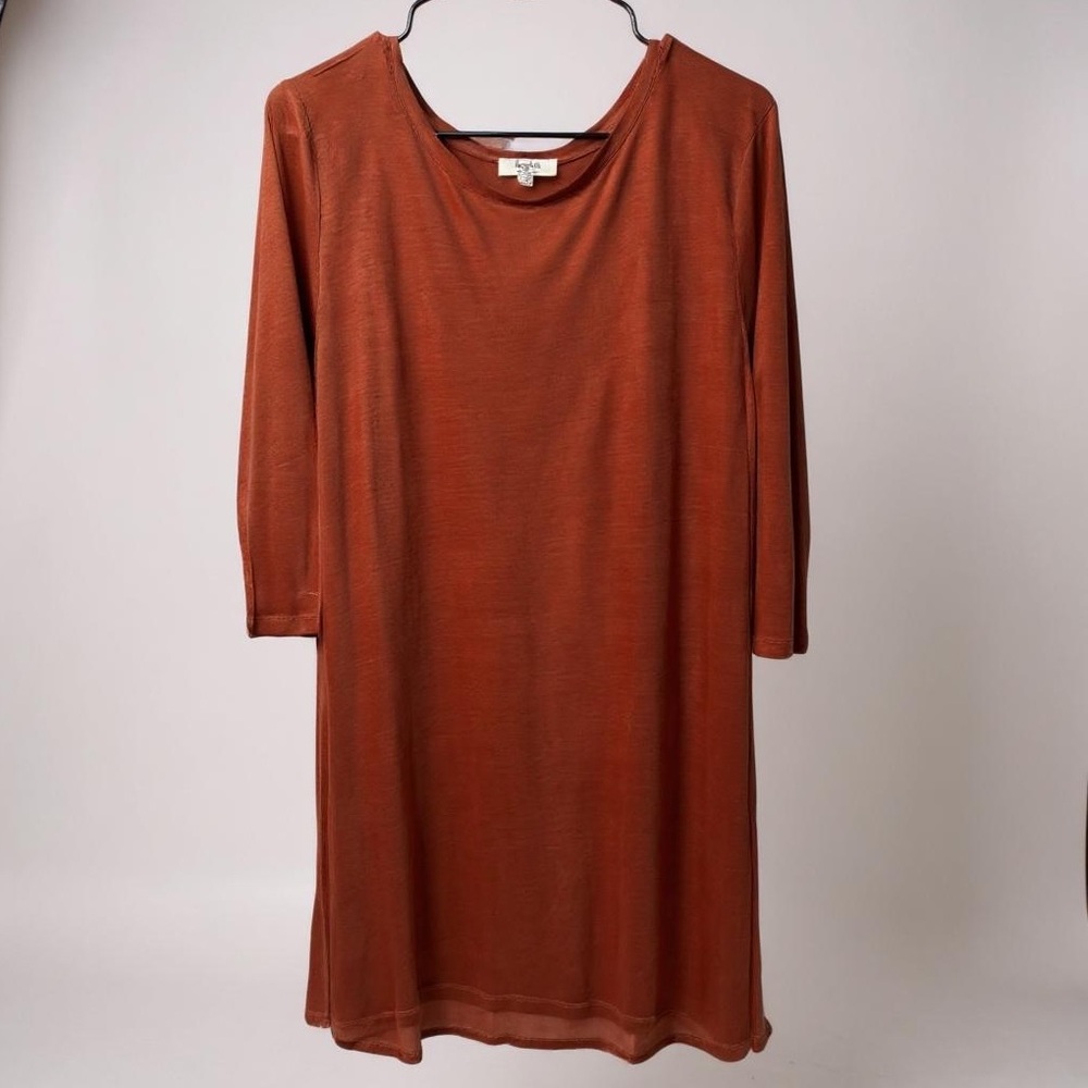 Hayden Women’s Rust Cotton Dress Size L
24”PTP. 38”L.